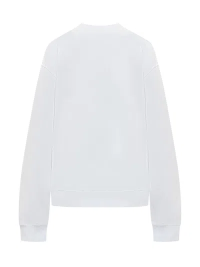 Dsquared2 Horror Scratch Sweatshirt In White