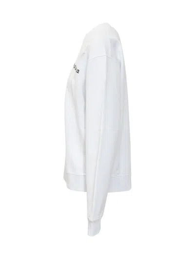 Dsquared2 Horror Scratch Sweatshirt In White