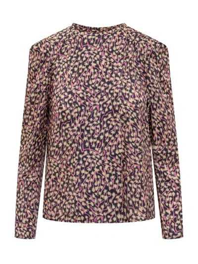 Isabel Marant Lensy Top In Black