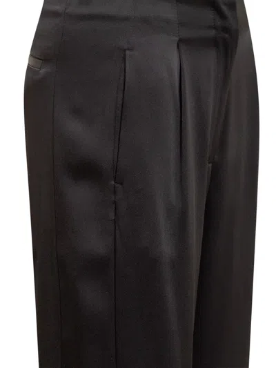 Msgm Tailored Trousers In Black