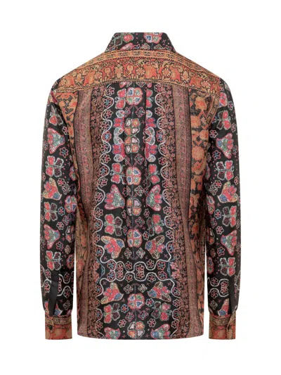 Pierre-louis Mascia Long-sleeved Shirt In Multicolor