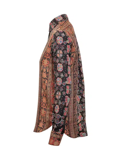 Pierre-louis Mascia Long-sleeved Shirt In Multicolor