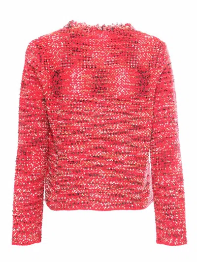 Kangra Cashmere Jacket In Red