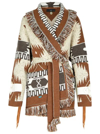Alanui Sweaters In Brown