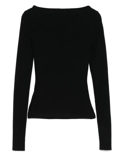 Giuseppe Di Morabito Jewel Chain Sweater In Black