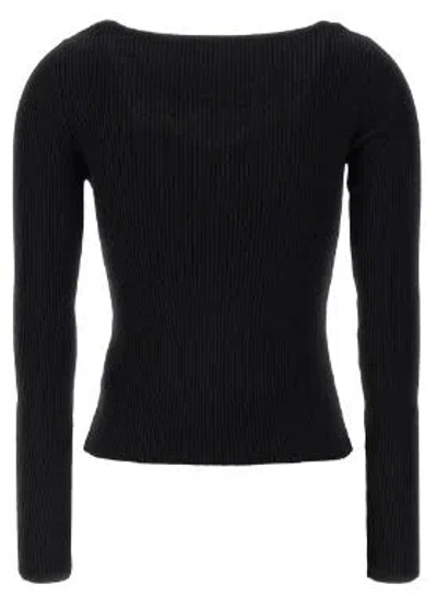 Giuseppe Di Morabito Jewel Chain Sweater In Black