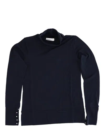 Antipast Knit T-shirt Navy In Multicolor