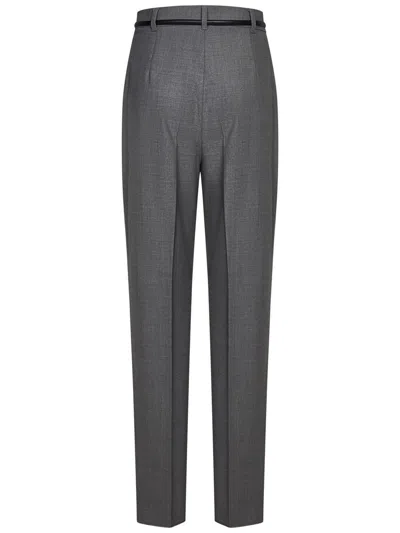 Max Mara Maxmara Studio Prosit Trousers In Grey