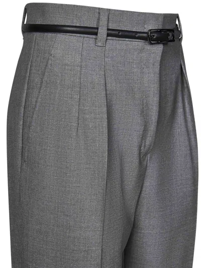 Max Mara Maxmara Studio Prosit Trousers In Grey
