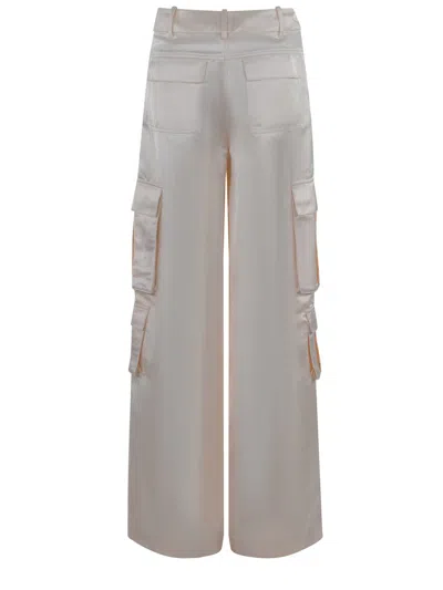 Self-portrait Cargo Pants In Beige