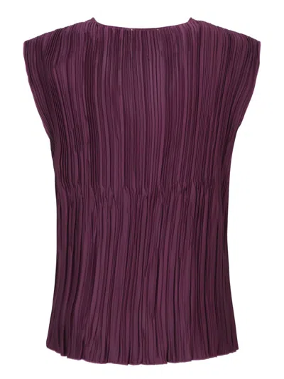 Forte Forte V-neck Blouse In Red