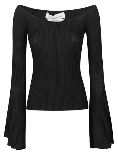 Blumarine Sweater In Black