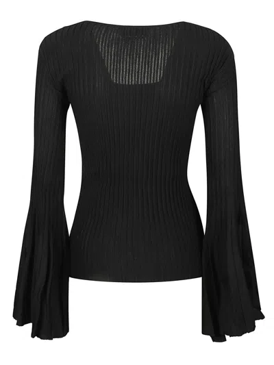 Blumarine Sweater In Black