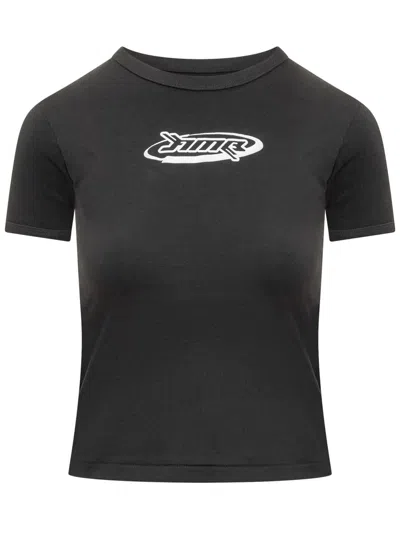 Ambush Short-sleeved Crewneck T-shirt In Black