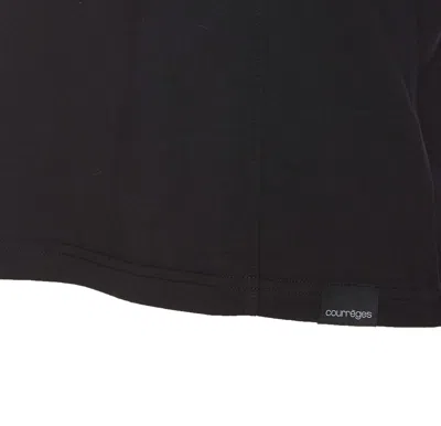 Courrèges T-shirts And Polos In Black