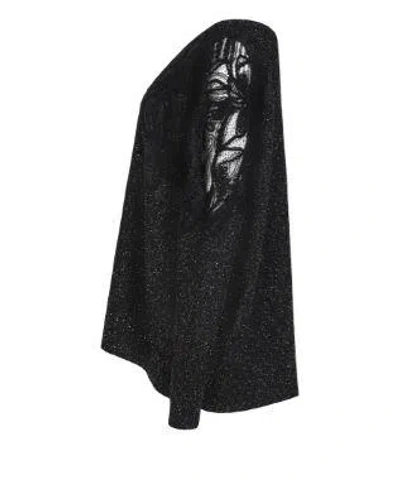 D Exterior D.exterior Luxurious Silk Blend Sweater In Black