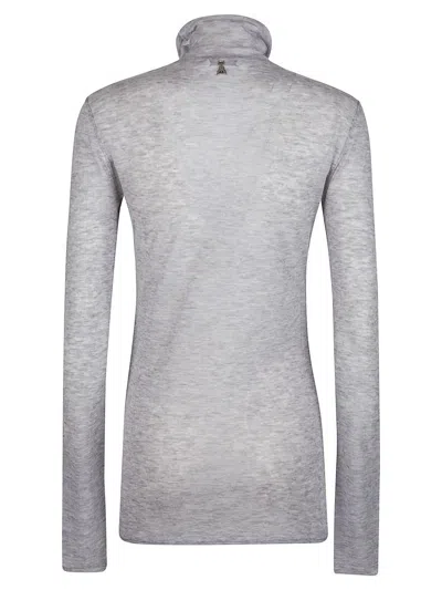 Patrizia Pepe Turtleneck Sweater In Grey