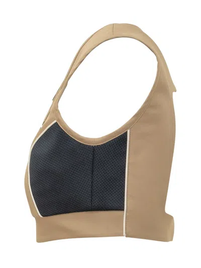 Ambush Sponge Sports Bra In Beige