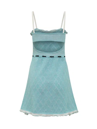 Cormio Lingerie Dress In Blue