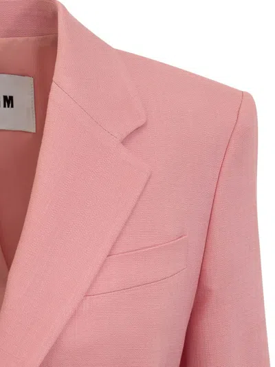 Msgm Blazer In Pink