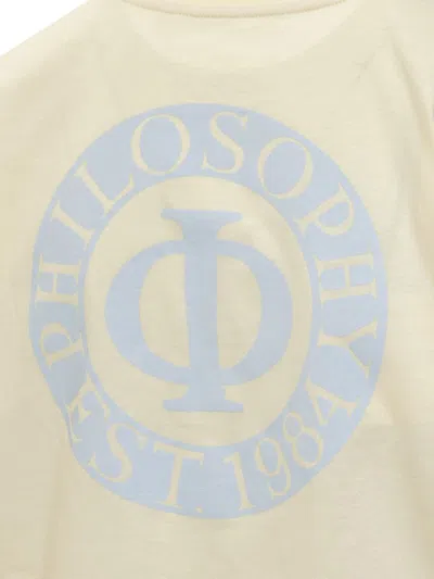 Philosophy Di Lorenzo Serafini Logo-print T-shirt In Yellow