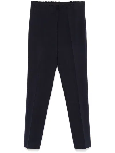 Le Tricot Perugia Trousers In Blue