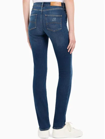 Emporio Armani Denim Cotton Jeans In Denim Blu Md