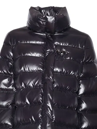 Fay Cape In Black Lightweight Nylon In Black