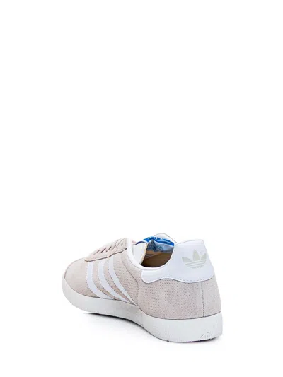 Adidas Originals Wmns Gazelle Sneakers Silver Dawn / Cloud White In White