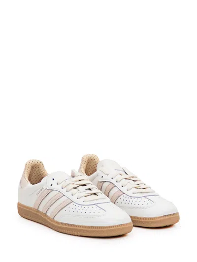 Adidas Originals Samba Leather Sneakers In White