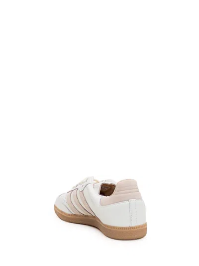 Adidas Originals Samba Leather Sneakers In White