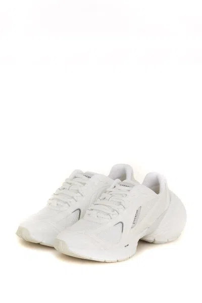 Givenchy Mesh And Alternative Material To Leather Sneakers In White