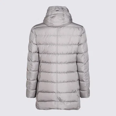 Herno Grey Down Jacket In Grey