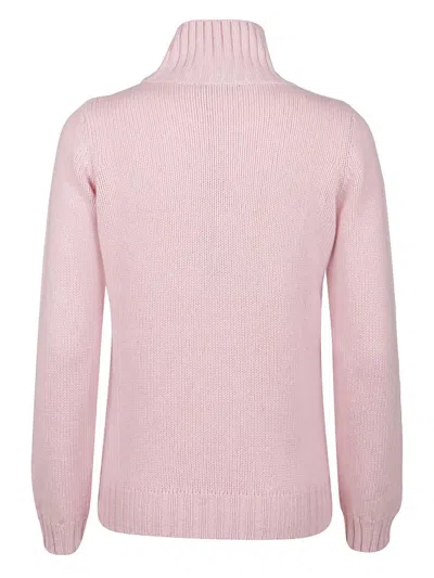 Aragona Turtleneck Cashmere Sweater In Brown