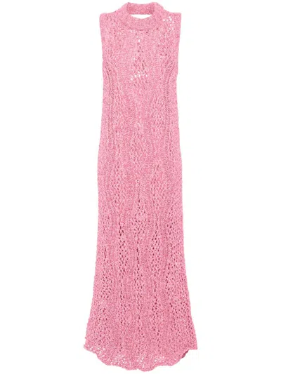 Rodebjer Women's Vague Knit Maxi Dress In Multicolor