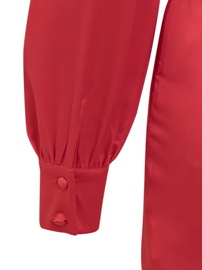 Actualee Rose Abito Dress In Red