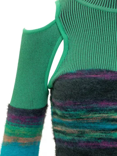 Andersson Bell Abito Cut Out Simone In Green