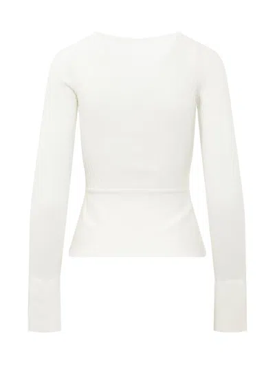 Andreädamo Andreādamo Knitted Tops In White