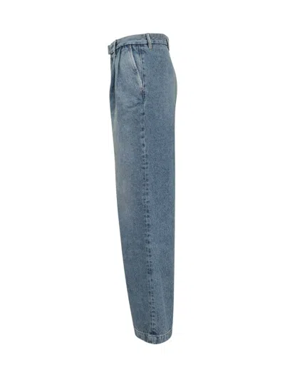 Armarium Woman Jeans Blue Size 4 Cotton In Blue