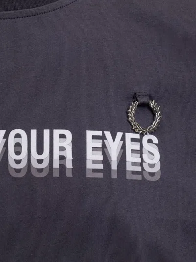 Raf Simons Printed T-shirt In Blue