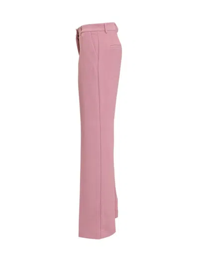 Hebe Studio High Waist Slim Trousers In Pink