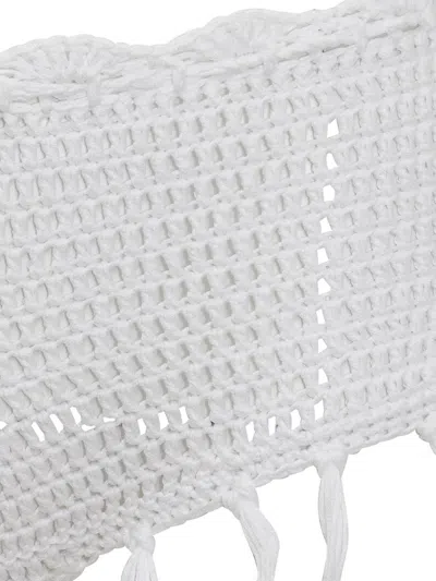 Matimì Crochet-knit Shorts In White