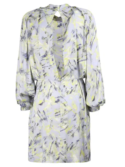 Iro A Printed Dress In Multicolor