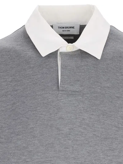 Thom Browne T-shirts And Polos In Grey