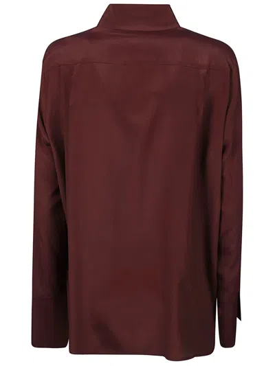 Shop Federica Tosi Shirt In Red