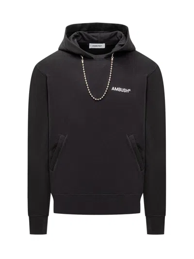 Ambush Ballchain Hoodie In Black