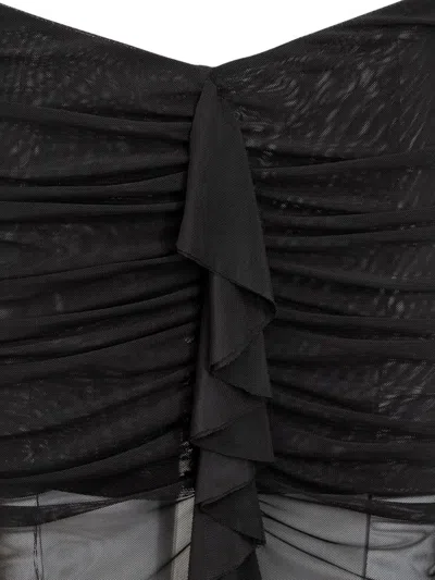 De La Vali Tiramisu Skirt In Black