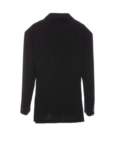 Lanvin Wool Blazer In Black