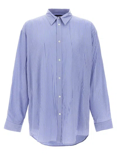 Balenciaga Fluid Shirt In Blue
