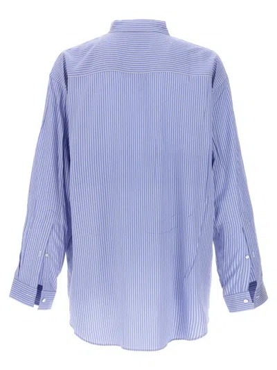 Balenciaga Fluid Shirt In Blue